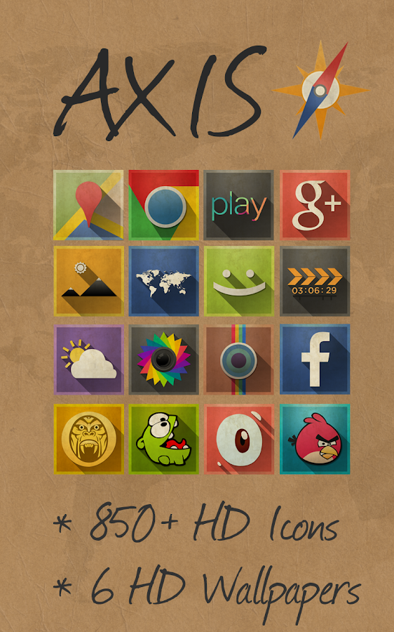 Axis - GO Apex Nova Theme - screenshot