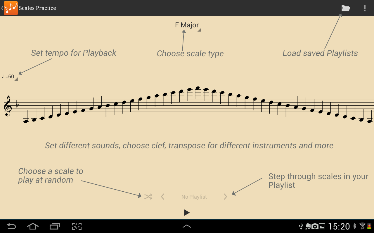 Scales Practice Pro Android Apps on Google Play