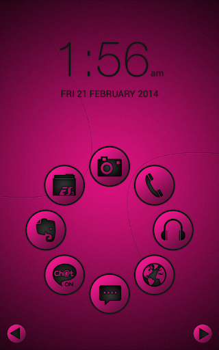 Smart launcher theme SoftPink