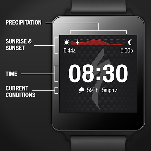 Specialized Bikes Watch Face