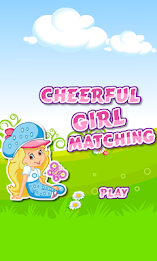 Matching Game-Cheerful Girl poster 1