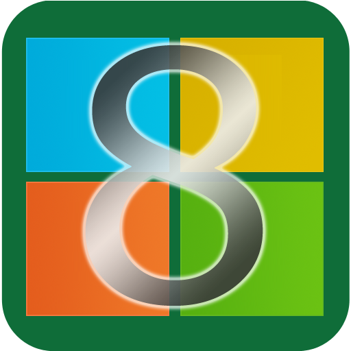 [Theme Android] Windows 8 for Android v1.4 - Màn hình chủ mang phong cách của Windowns 8