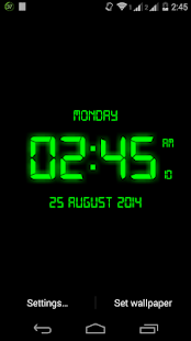 LED Digital Clock LiveWP