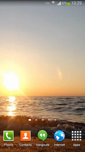 Sunset Ocean Live Wallpaper 5