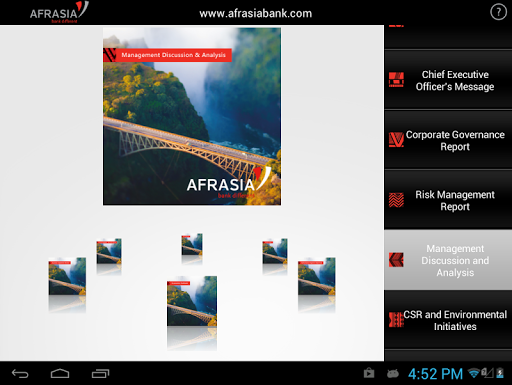 【免費商業App】AfrAsia Annual Report 2013-APP點子