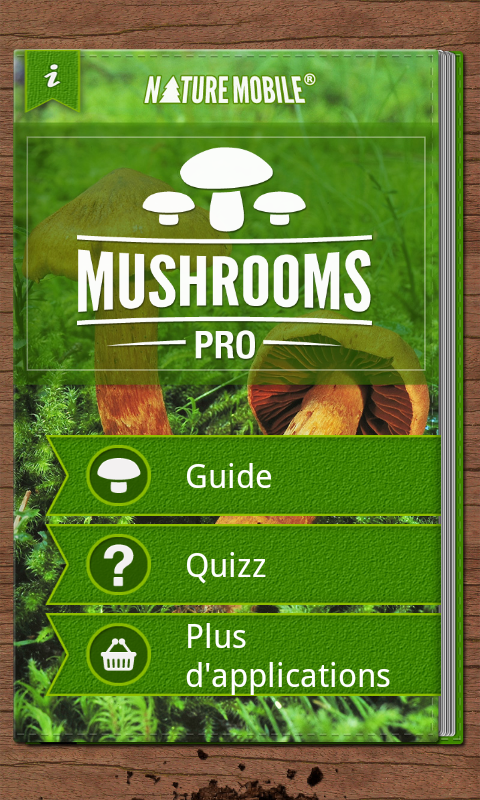 Android application Mushrooms PRO - NATURE MOBILE screenshort