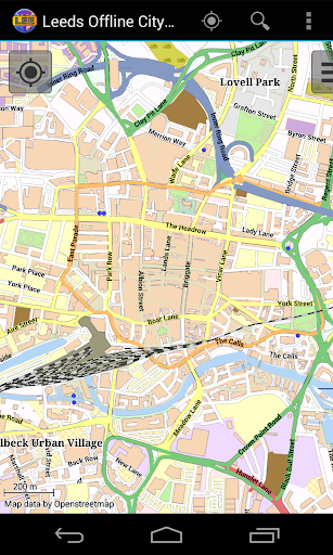Leeds Offline City Map