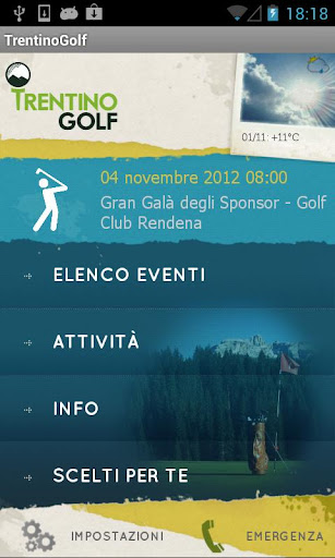 Trentino Golf App