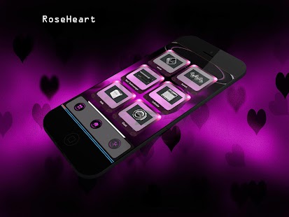 【免費個人化App】RoseHeart Next Launcher Theme-APP點子