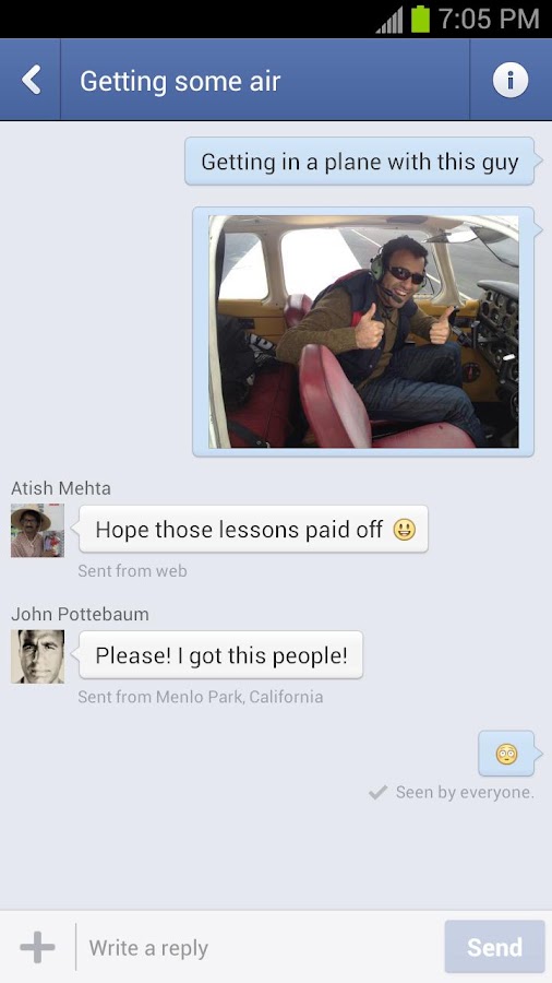 Facebook Messenger Android