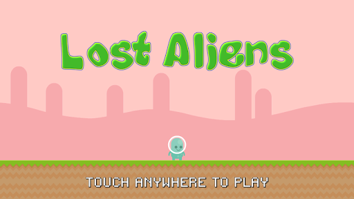 Lost Aliens Platformer Game