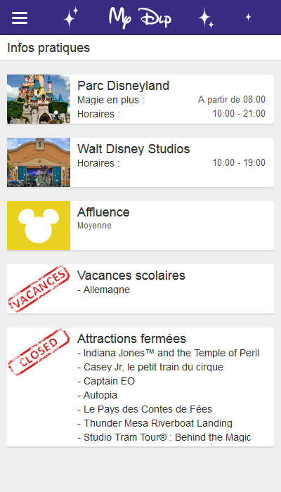 Mon Disneyland Paris - screenshot