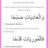 Kumpulan Surat Pendek - Kumpulan Surat Pendek Arab Dan Latin - Meteran t : Diturunkan sesudah surat al ma'arij.