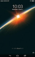 Galaxy Space Lock Screen APK צילום מסך #8