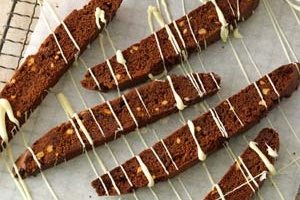 Almond Chocolate Biscotti