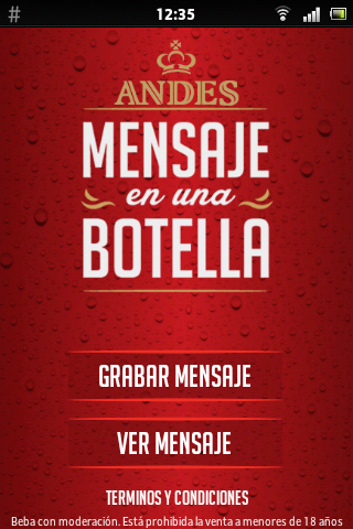 Andes Botella