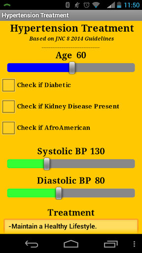 Hypertension JNC 8