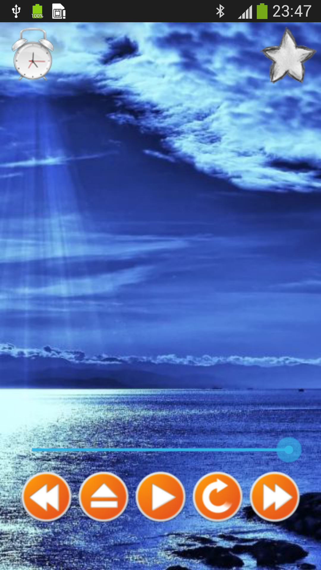 Android application Nature Sounds Relax and Sleep screenshort