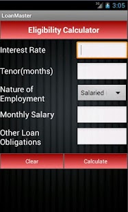 Loan Master-EMI,Interest,Tenor Screenshots 5