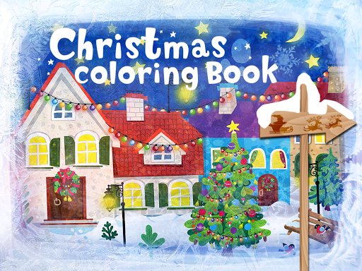 Magic Christmas Coloring Book