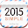 卓上カレンダー2015：シンプルカレンダー 「ウィジェット」 Download on Windows