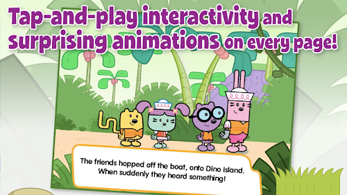 Android application Wubbzys Dinosaur Adventure screenshort