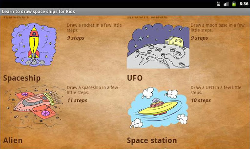 【免費教育App】Learn to draw rockets for Kids-APP點子