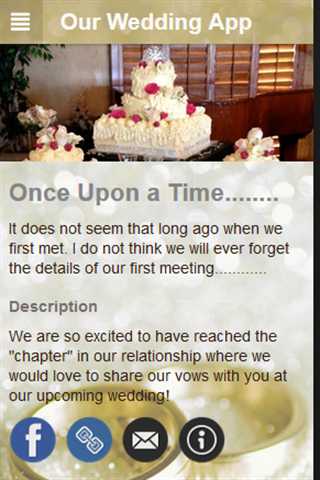 Our Wedding App