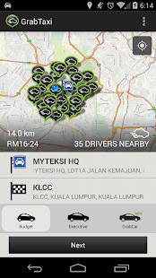 GrabTaxi: Taxi Booking App