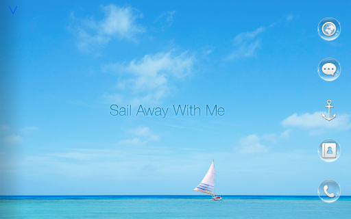 Sail Away Atom theme