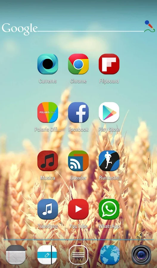 Stock UI Icon Theme Apex Nova - screenshot