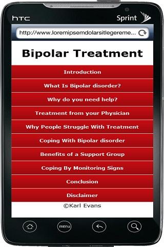 Bipolar Treatment