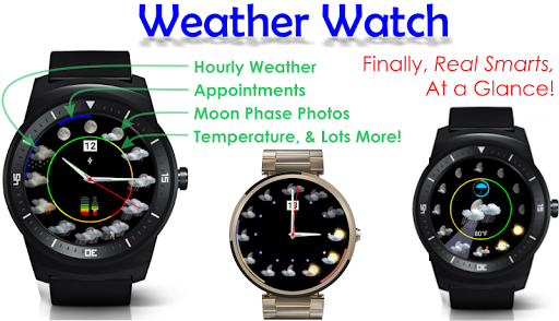 【免費生活App】Weather Watch, Smart WatchFace-APP點子