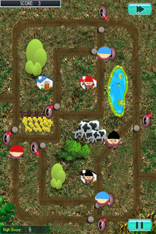 Farm Map - Strategy Brain Game