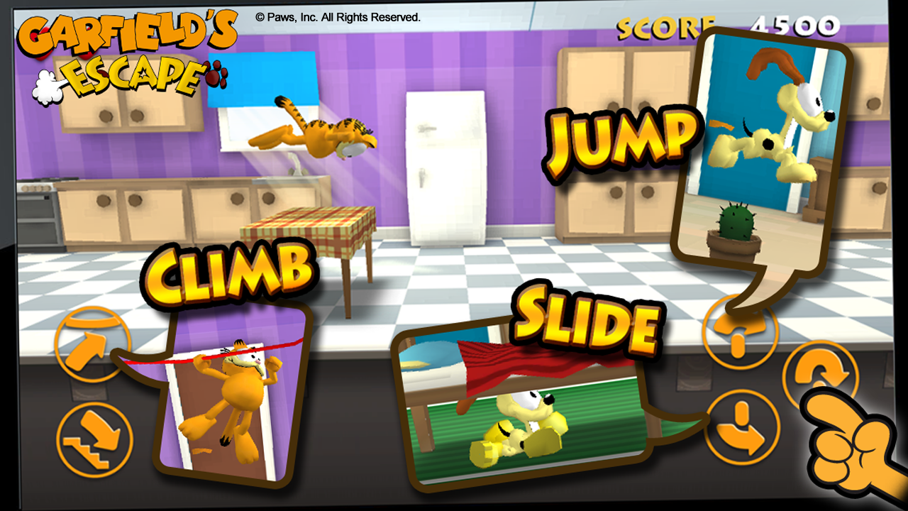 Garfield's Escape Premium - screenshot