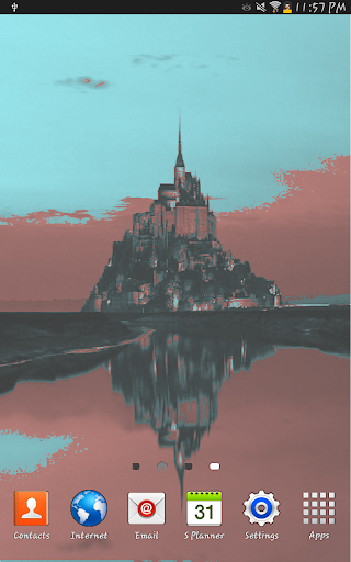 【免費個人化App】Castle by the Lake LWP Pro-APP點子