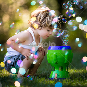 Amazing Bubbles by Mike DeMicco - Babies & Children Children Candids