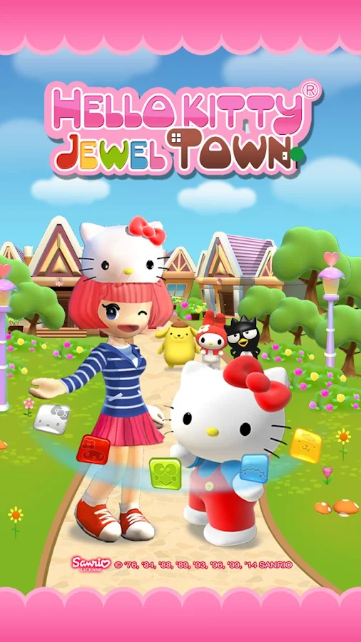 Hello Kitty Jewel Town! - screenshot