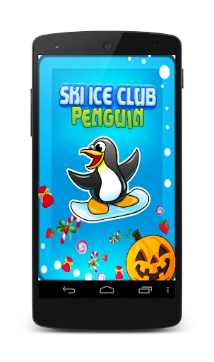 Super Penguin in ice jungle
