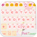Cover Image of Download Pink Paris Emoji Keyboard 1.0 APK
