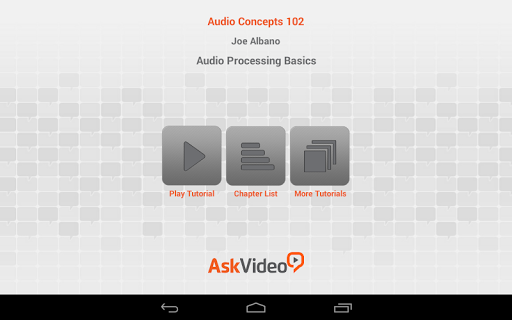 Audio Processing Basics