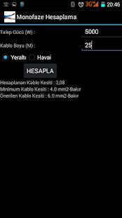 Free LV Cable Section Calculation APK for PC