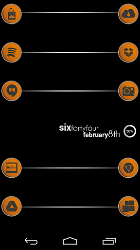 VM3 Orange Icon Set