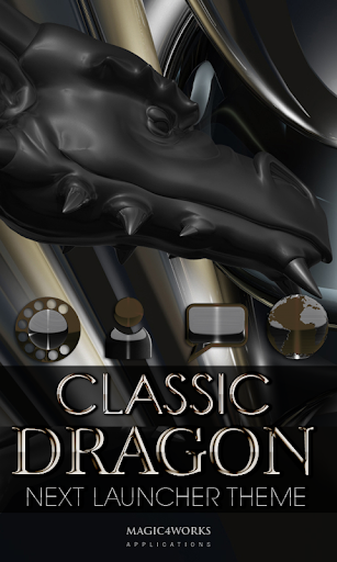 Classic D Next Launcher Theme