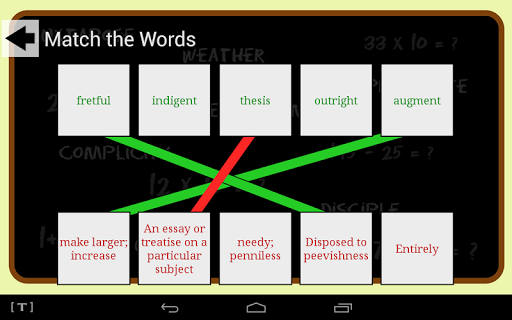 SAT Vocab Game