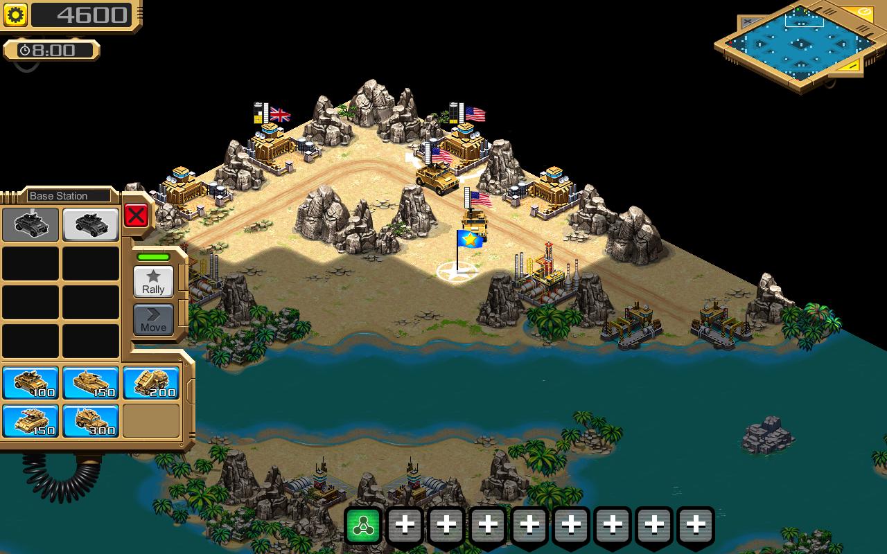    Desert Stormfront - RTS- screenshot  