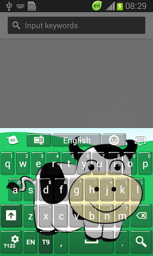 【免費個人化App】可愛的奶牛鍵盤-APP點子