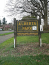 Alberta Park Sign Board