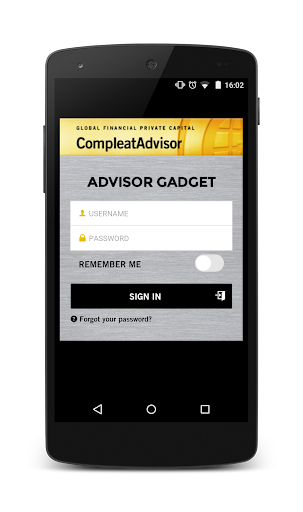 Advisor Gadget