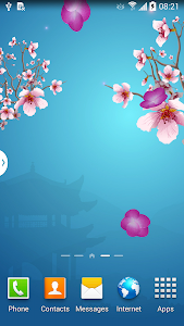 Abstract Sakura Live Wallpaper screenshot 2